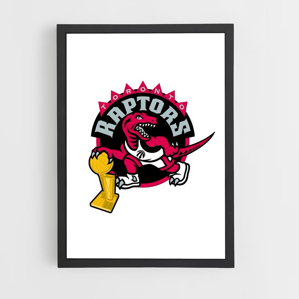 Poster Raptors Pride – affiche Basketball (vue 2)